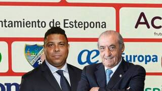 Extraña confabulación entre 'dos grandes amigos': Ronaldo Nazario e Hidalgo y CD Estepona