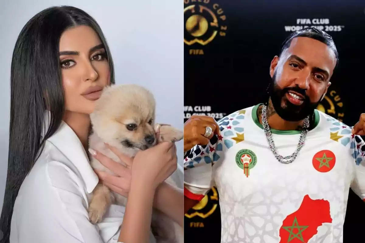 La jequesa Mahra de Dubái y French Montana, un matrimonio que unirá fortuna y música