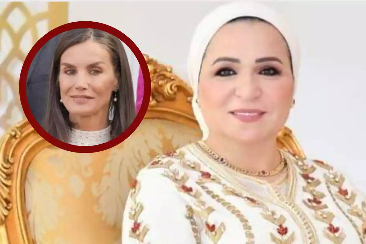 Entissar Amer, la 'misteriosa' primera dama de Egipto y anfitriona de la reina Letizia