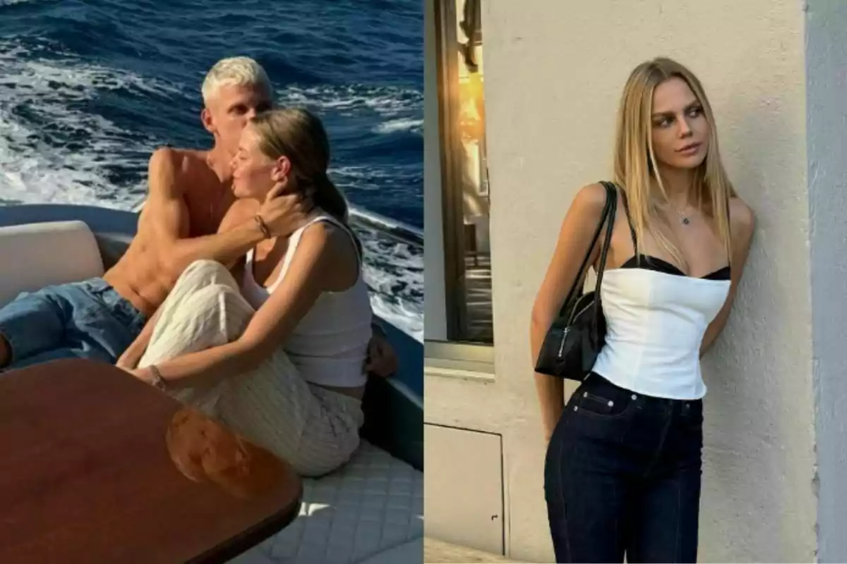 Laura Abla, la modelo que apoya al futbolista Dani Olmo en sus 'horas bajas': Quién es