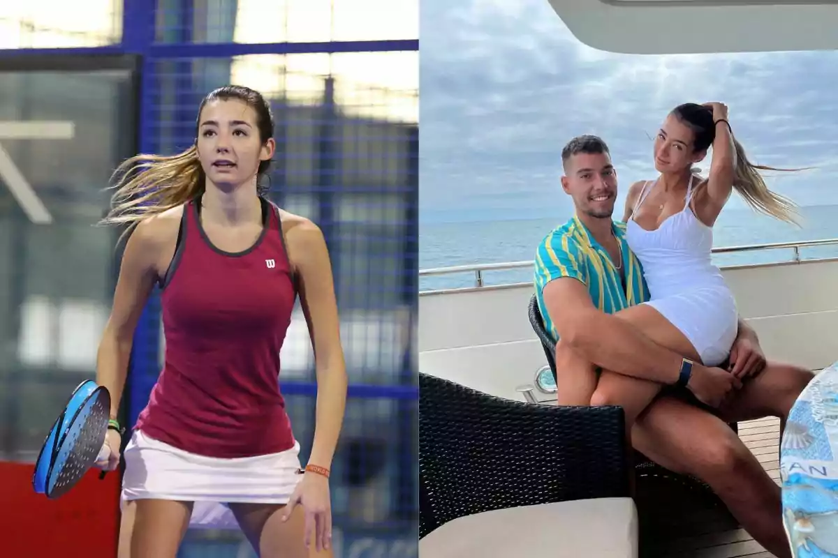 Nicole Traviesa, la padelista y 'protectora' del jugador de basket Willy Hernangómez
