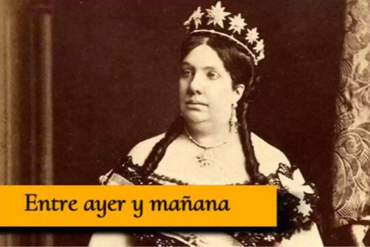 La reina Isabel II de España.