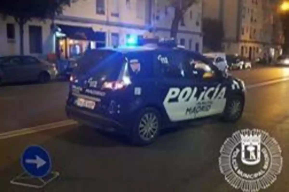 Coche de la Policía Local de Madrid