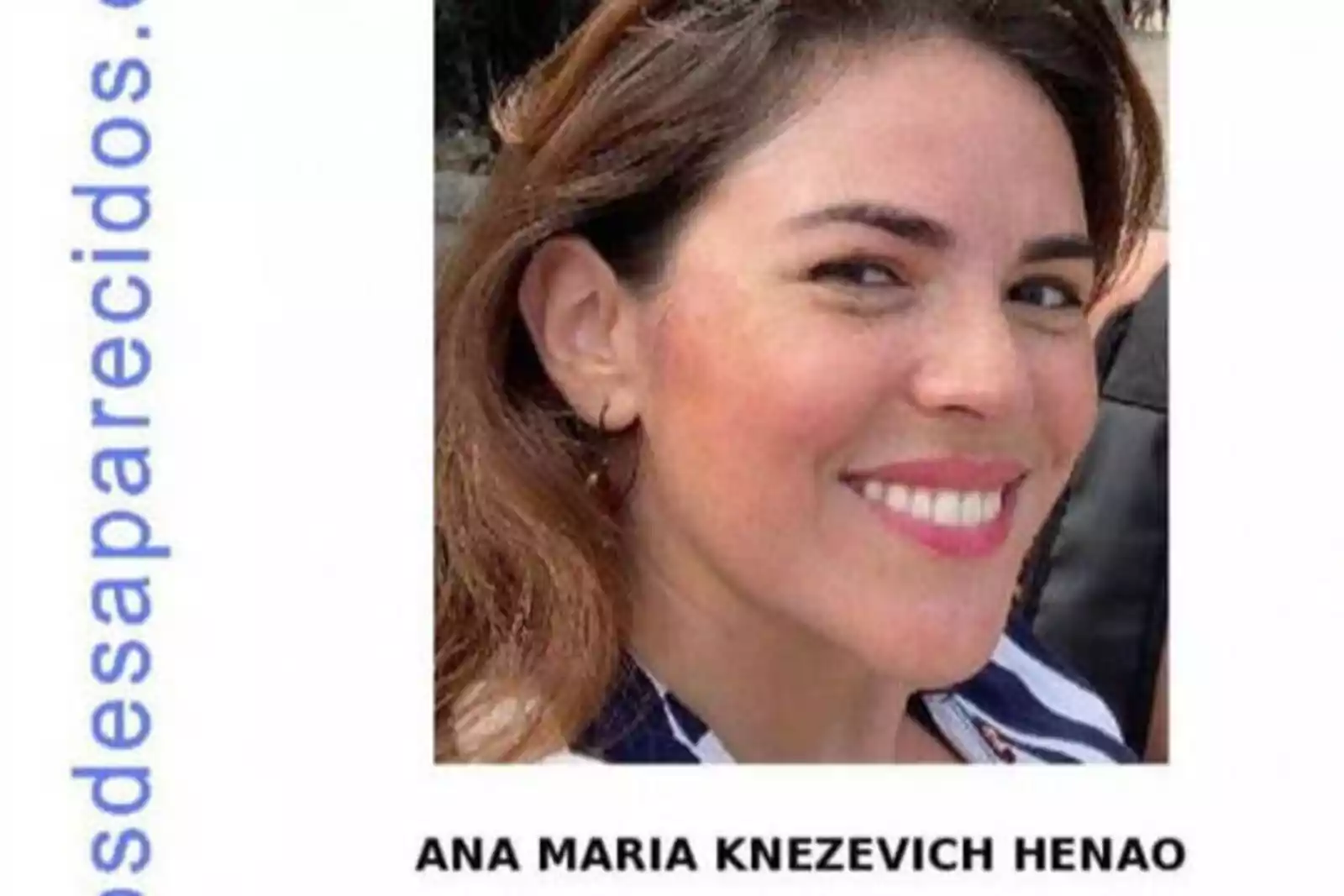 Inquietante desaparición de Ana María Knezevich en Madrid: Alguien se la  llevó