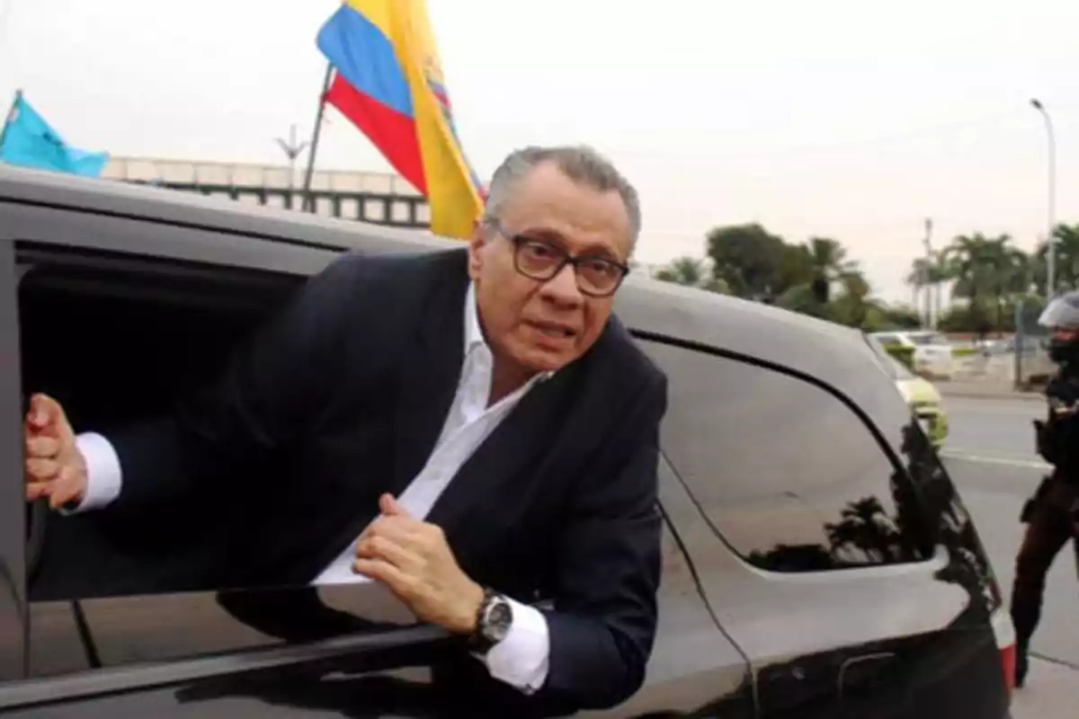 Fotografía del ex vicepresidente de Ecuador, Jorge Glas