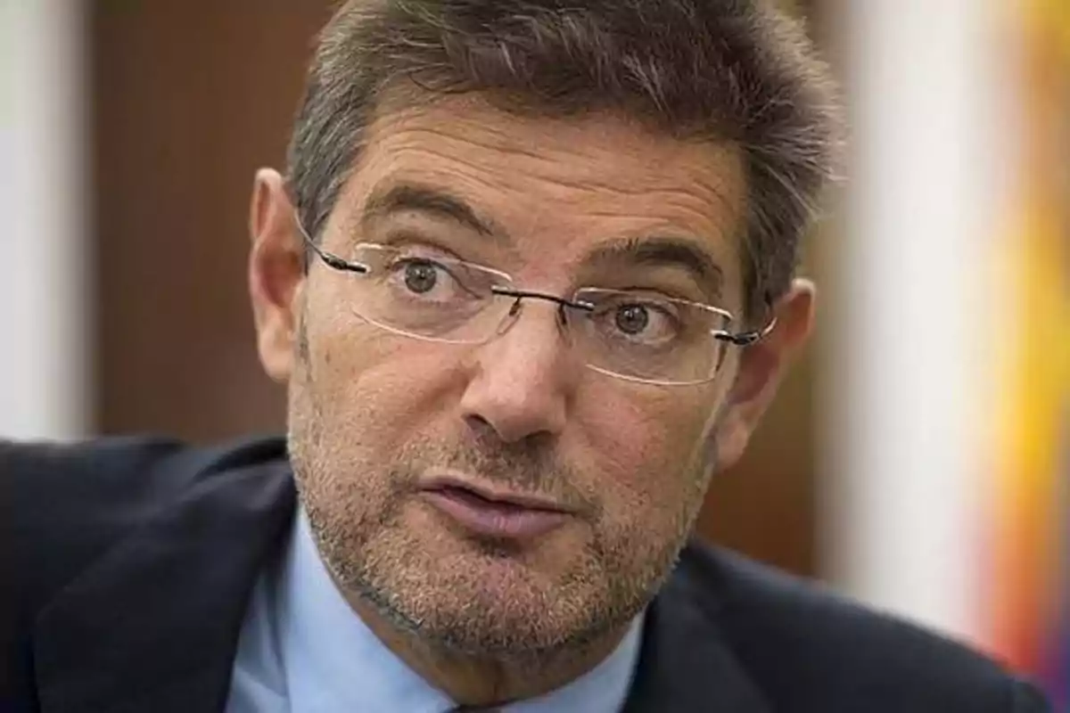 El exministro de Justicia Rafael Catalá.