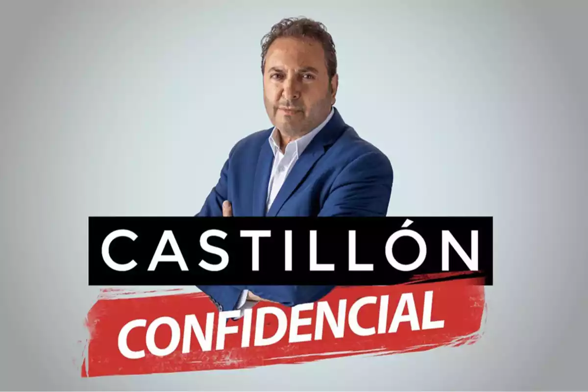 Cartel del programa 'Castillón Confidencial' del periodista Albert Castillón