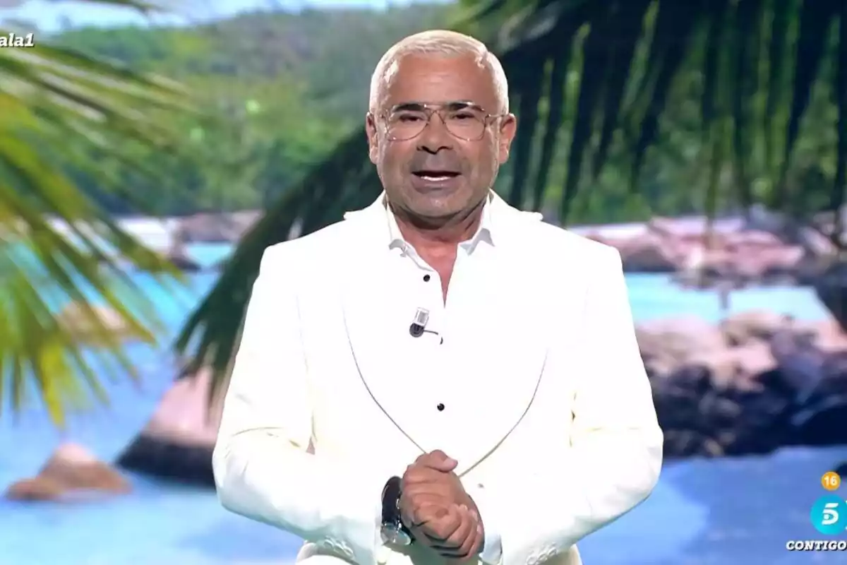 Captura de Jorge Javier Vázquez en 'Supervivientes' Captura de Jorge Javier Vázquez en 'Supervivientes'