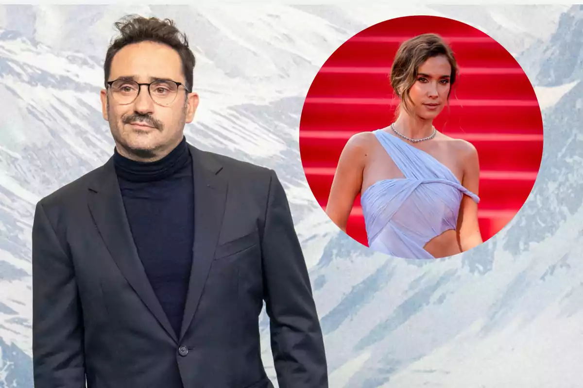 El director de cine J.A Bayona y la influencer María Pombo.