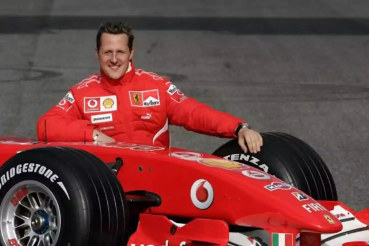 El piloto Michael Schumacher.