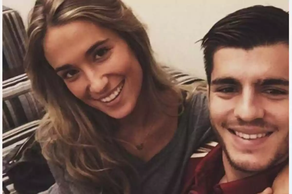 La influencer Maria Pombo y el futbolista Álvaro Morata.