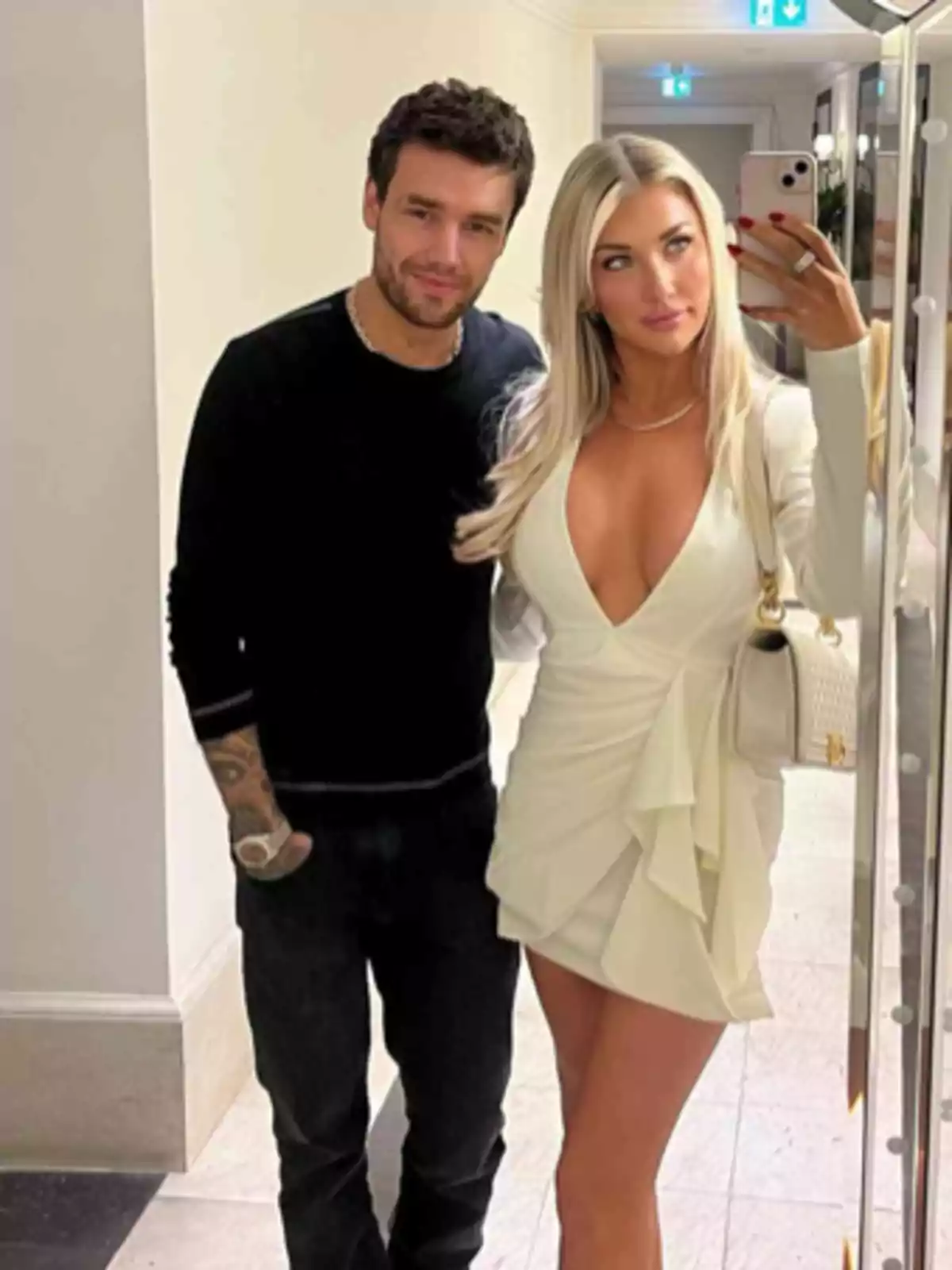 El cantante Liam Payne y su pareja Kate Cassidy