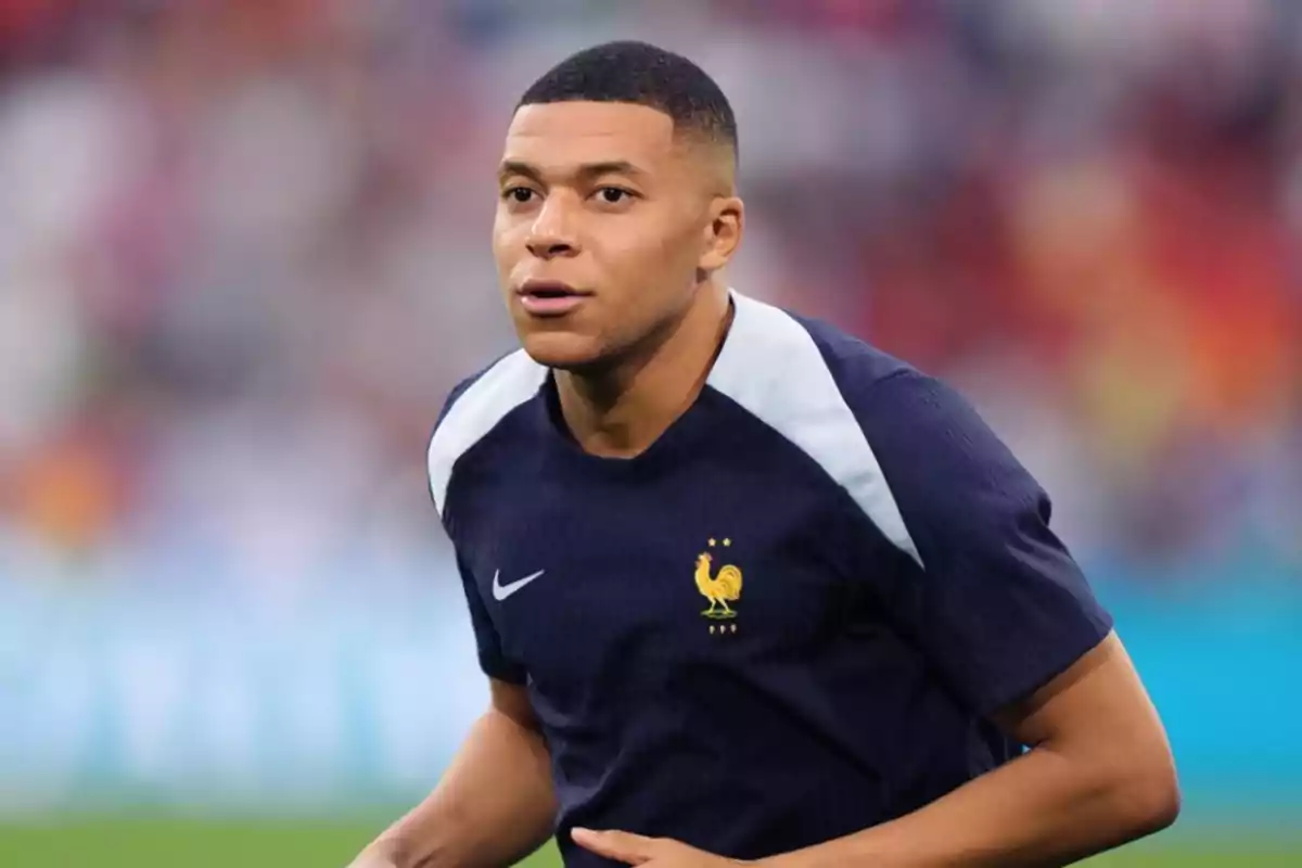 El futbolista Kylian Mbappé.