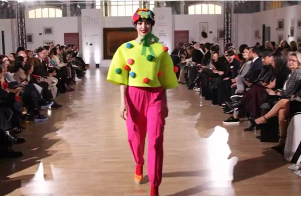 Desfile de Agatha Ruiz de la Prada.