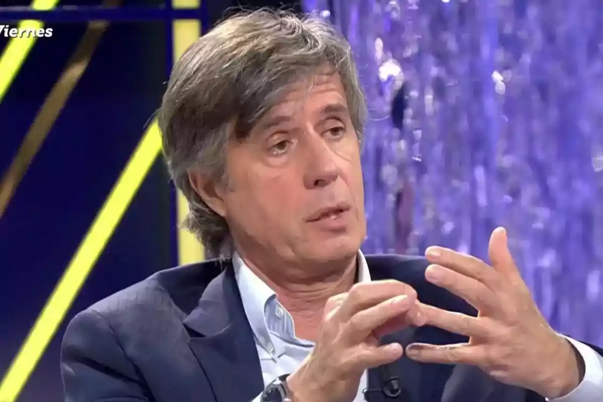 Captura de Carlo Constanzia en su entrevista en De Viernes