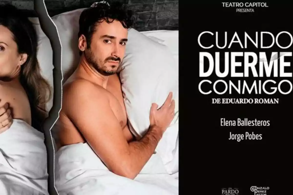 Una imagen promocional de una obra de teatro titulada Una imagen promocional de una obra de teatro titulada