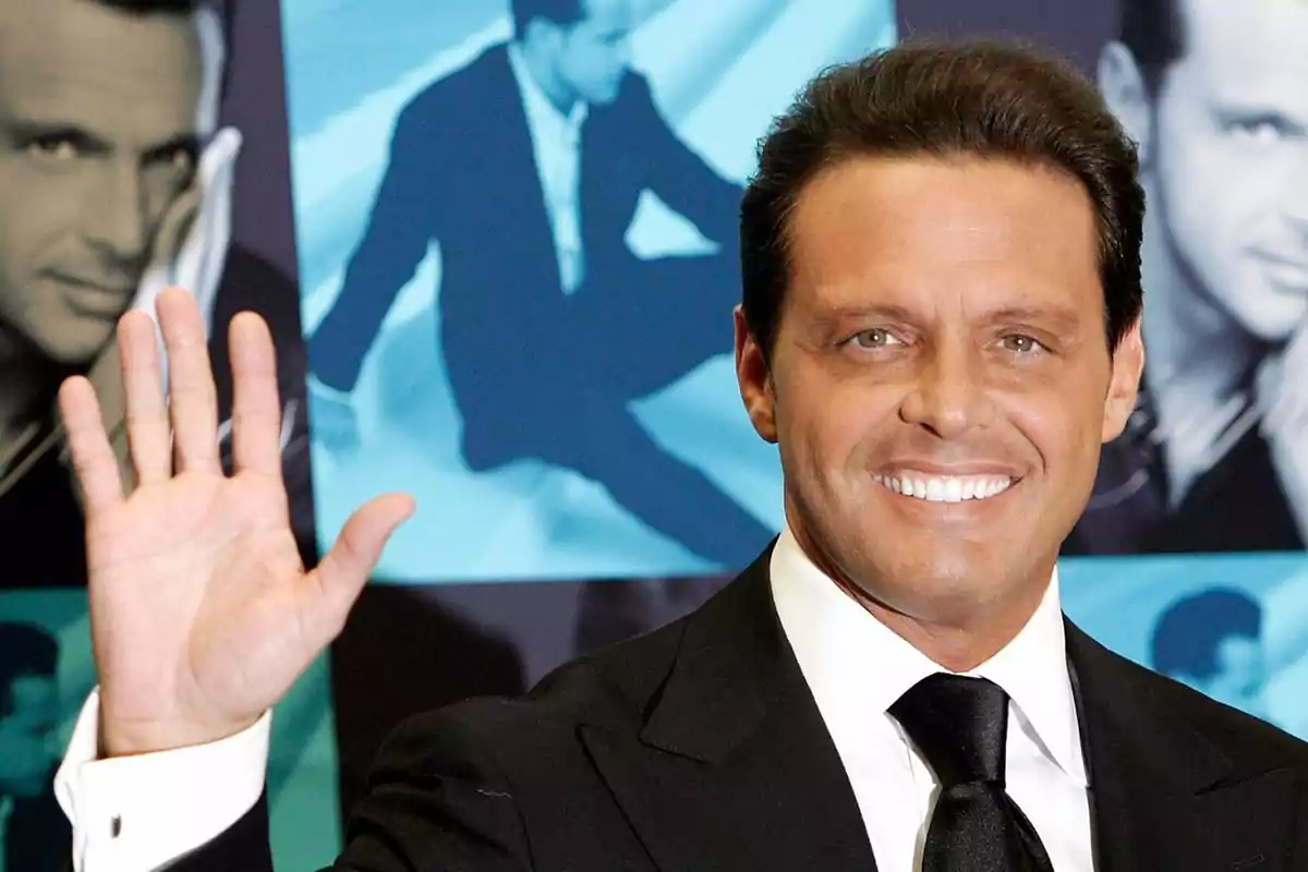 El cantante Luis Miguel