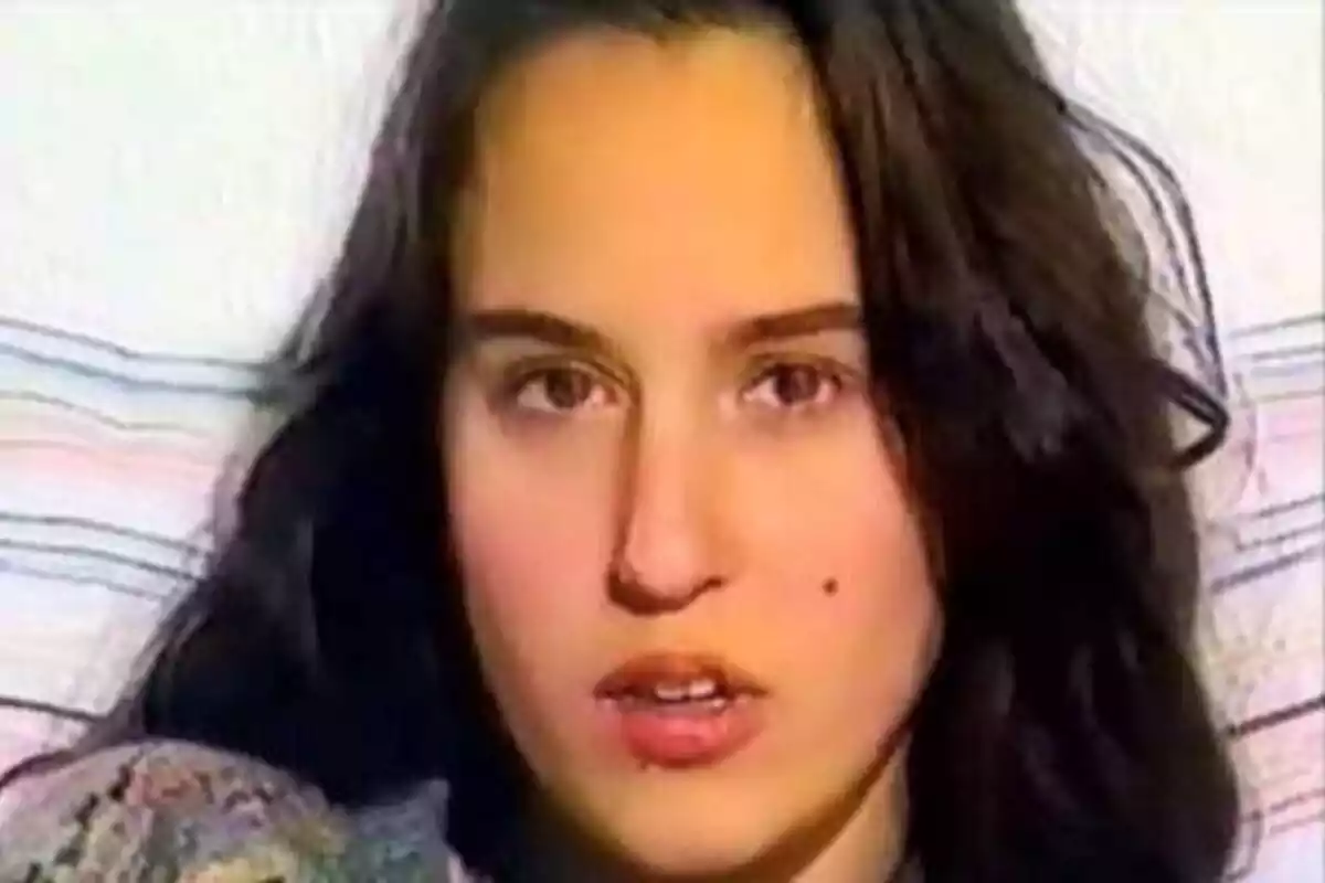 Esther Díez en una foto de 1993