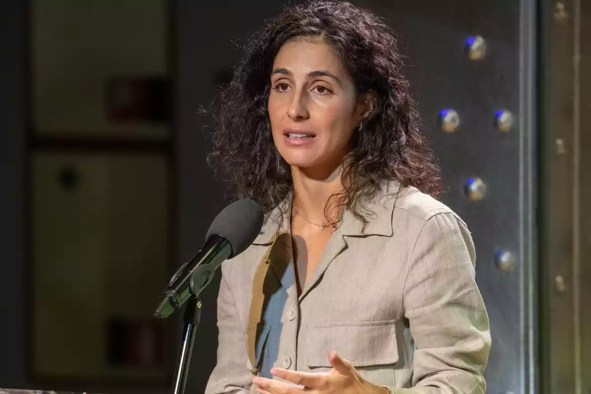 María Francisca Perelló, directora de la Fundación Rafa Nadal, durante la presentación de la II Convocatoria de Premios Fundación Rafa Nadal para entidades sociales, a 21 de septiembre de 2023, en Madrid (España).