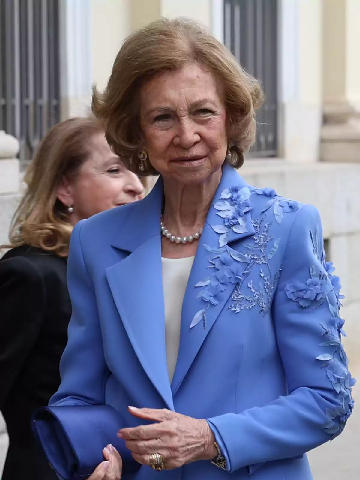 La Reina Sofía llega al Palacio del Marqués de Salamanca para la Entrega de la 