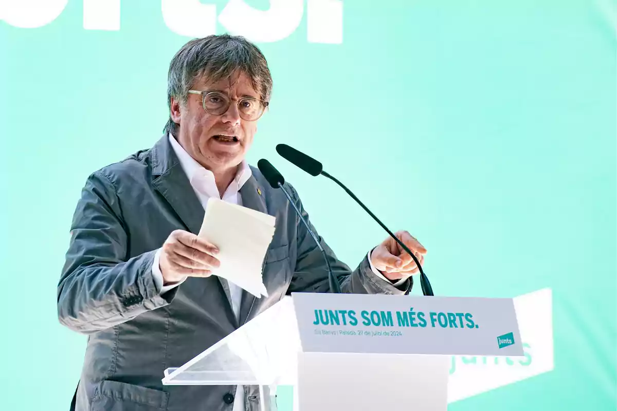 Carles Puigdemont.