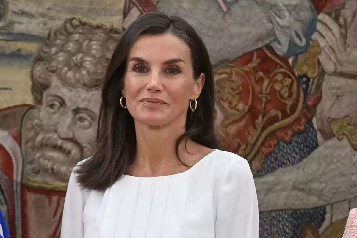 La reina Letizia recibe en audiencia a una representación de la Asociación Mujeres en la Música que informaran de las actividades de la Asociación, a 09 de septiembre de 2024, en Madrid (España).