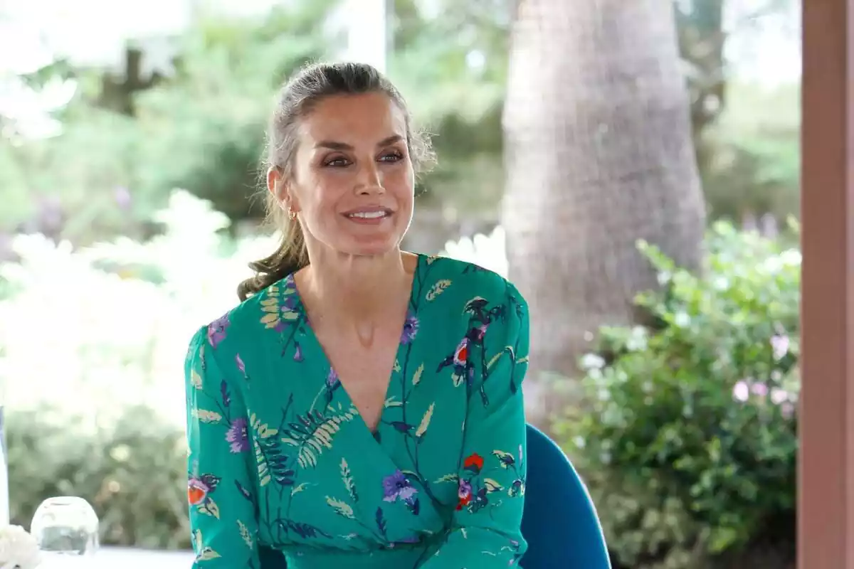 Imagen de la reina Letizia en verano Imagen de la reina Letizia en verano