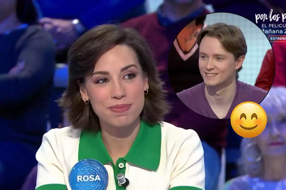 Rosa con una etiqueta que dice Rosa con una etiqueta que dice