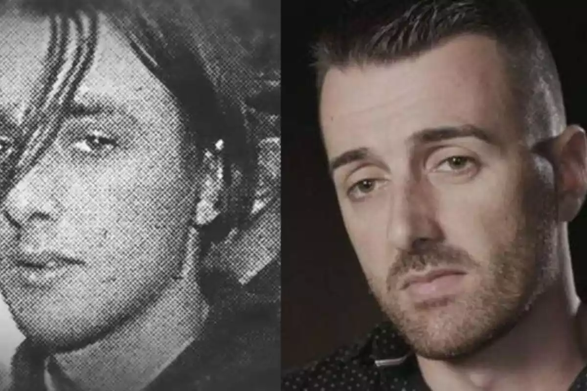 Jose Rabadán en una foto del antes y el después