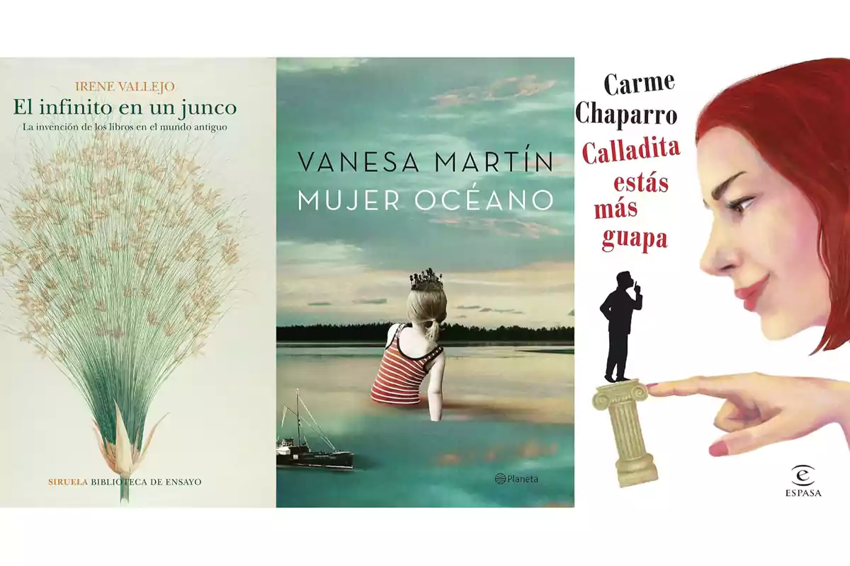 Tres portadas de libros: Tres portadas de libros: