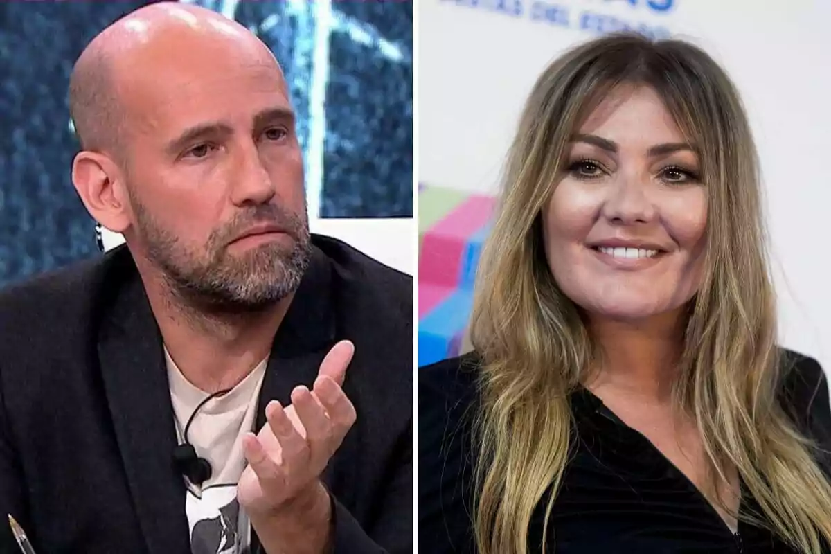 Gonzalo Miró y Amaia Montero en un montaje fotográfico, una a la izquierda con barba y expresión seria, y otra a la derecha con cabello largo y sonrisa. Gonzalo Miró y Amaia Montero en un montaje fotográfico, una a la izquierda con barba y expresión seria, y otra a la derecha con cabello largo y sonrisa.