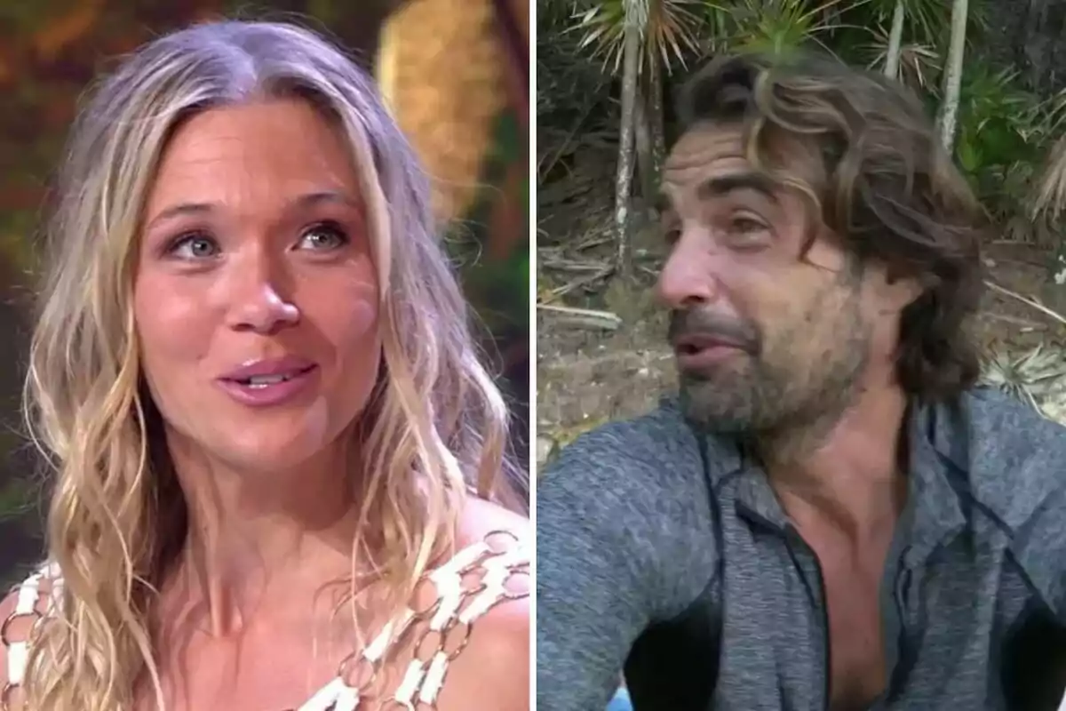 Patricia Montero y Álex Adrover en una imagen dividida, una mujer rubia a la izquierda y un hombre con barba a la derecha, ambos parecen estar al aire libre. Patricia Montero y Álex Adrover en una imagen dividida, una mujer rubia a la izquierda y un hombre con barba a la derecha, ambos parecen estar al aire libre.