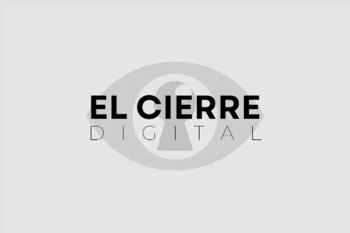 Logotipo de "El Cierre Digital" con un diseño de ojo y cerradura en el fondo.