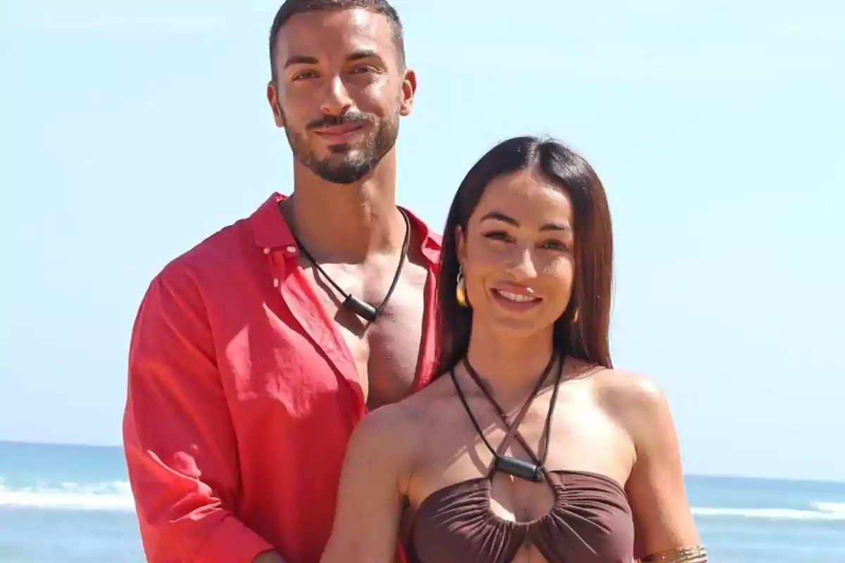 Borja y Ana Solma en 'La Isla de las Tentaciones' Borja y Ana Solma en 'La Isla de las Tentaciones'