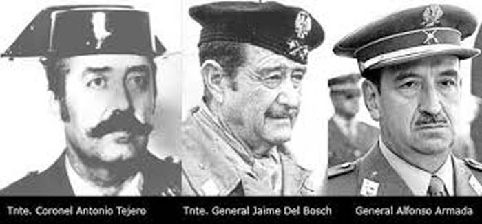 Conversaciones del General Milans del Bosch con Rey Juan Carlos