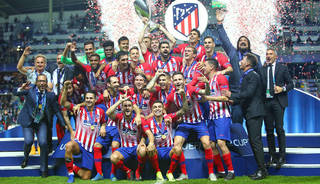 Un Atlético de Madrid con mejor pegada y más recursos gana la Supercopa de Europa al Real Madrid