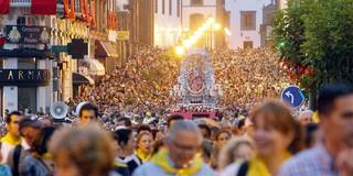 Día Grande de las Fiestas de Gran Canaria: la ofrenda a la Virgen del Pino