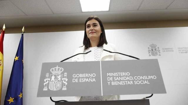 La ministra de Sanidad, Igualdad y Bienestar Social, Carmen Montón