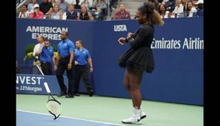El US Open más convulso: El cambio de camiseta de Alize Cornet, las quejas de Carla Suárez y los warnings a Serena Williams