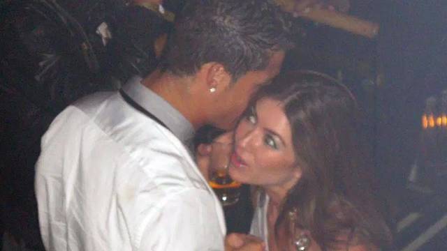 Cristiano Ronaldo junto a la exmodelo Kathryn Mayorga 