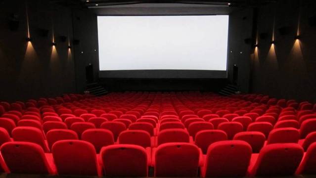 Una sala de cine vacía