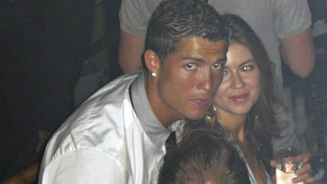 Cristiano Ronaldo con  la modelo Kathryn Mayorga