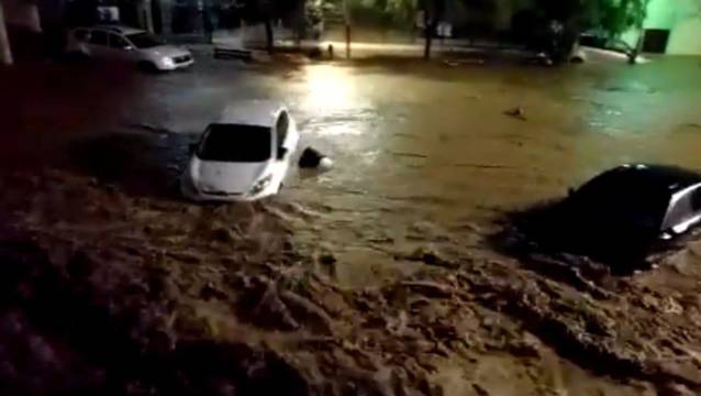 Imagen de las inundaciones en Mallorca