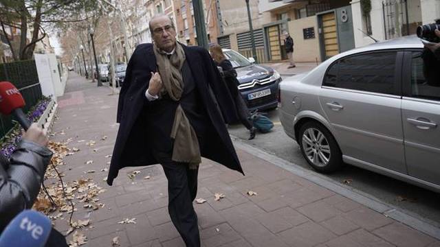 Francis Franco llegando a los juzgados de Zaragoza en septiembre