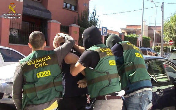 El ciudadano búlgaro detenido por los UCO de la Guardia Civil