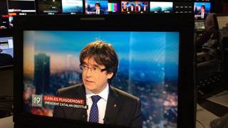 Analizamos cómo trataron los medios de comunicación el aniversario de la declaración de independencia de Cataluña