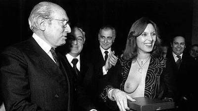 Susana Estrada y Tierno-Galván en 1979