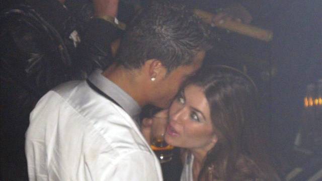 Cristiano Ronaldo con la modelo Kathryn Mayorga.