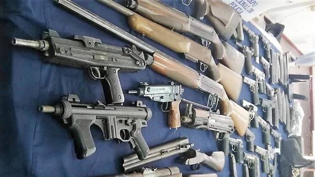 La Policía Nacional ha incautado más de 60 armas