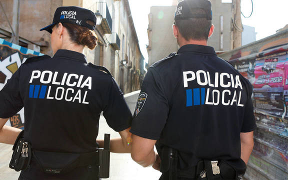 Policía Local de Mallorca.